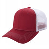 Unbranded 6-Panel Curve Trucker Hat, Blank Mesh Back Cap