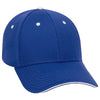 Otto 6 Panel Low Profile Baseball Cap, Polyester Pro Mesh Sandwich Visor Hat - 23-368