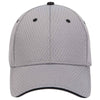 Otto 6 Panel Low Profile Baseball Cap, Polyester Pro Mesh Sandwich Visor Hat - 23-368
