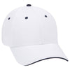 Otto 6 Panel Low Profile Baseball Cap, Polyester Pro Mesh Sandwich Visor Hat - 23-368