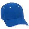 Otto 6 Panel Low Pro Baseball Cap, Brushed Cotton Twill Sandwich Visor Hat - 23-370