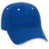 Otto 6 Panel Low Profile Baseball Cap, Brushed Cotton Twill Sandwich Visor Hat - 23-430