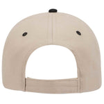 Otto 6 Panel Low Profile Baseball Cap, Brushed Cotton Twill Sandwich Visor Hat - 23-430 - Picture 3 of 22