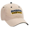 Otto 6 Panel Low Profile Baseball Cap, Brushed Cotton Twill Sandwich Visor Hat - 23-430