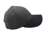 Decky 236 - 6 Panel Low Profile Structured Melton Wool Cap