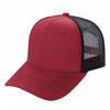 Unbranded 6-Panel Curve Trucker Hat, Blank Mesh Back Cap