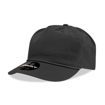 Decky 252 Classic 5-Panel Golf Cap with Rope