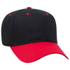 Otto 6 Panel Mid Profile Baseball Cap, Cotton Blend Twill Hat - 27-079