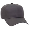Otto 6 Panel Mid Profile Baseball Cap, Cotton Blend Twill Hat - 27-079