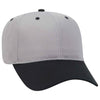 Otto 6 Panel Mid Profile Baseball Cap, Cotton Blend Twill Hat - 27-079