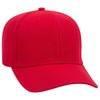 OTTO CAP 6 Panel Mid Profile Baseball Cap, Wool Blend Twill - 27-210
