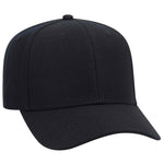 OTTO CAP 6 Panel Mid Profile Baseball Cap, Wool Blend Twill - 27-210 - Picture 1 of 11