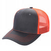 Unbranded 6-Panel Curve Trucker Hat, Blank Mesh Back Cap