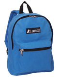 Everest Backpack Book Bag - Back to School Basic Style - Mid-Size Royal Blue