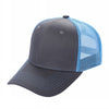Unbranded 6-Panel Curve Trucker Hat, Blank Mesh Back Cap