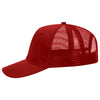Otto 30-1103 - 6 Panel Mid Profile Mesh Back Trucker Hat, Value Hat - 30-1103