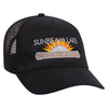 Otto 30-1103 - 6 Panel Mid Profile Mesh Back Trucker Hat, Value Hat - 30-1103