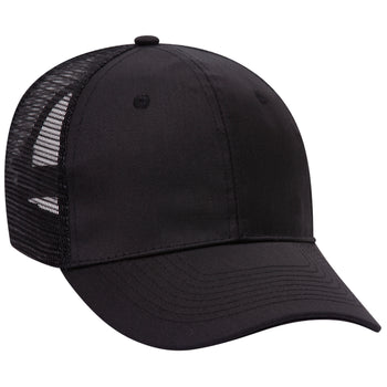 Otto 30-1103 - 6 Panel Mid Profile Mesh Back Trucker Hat, Value Hat - 30-1103