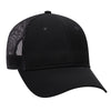 Otto 6 Panel Mid Profile Mesh Back Trucker Hat, Cotton Blend Twill - 30-287