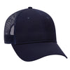 Otto 6 Panel Mid Profile Mesh Back Trucker Hat, Cotton Blend Twill - 30-287