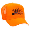 Otto 6 Panel Mid Profile Mesh Back Trucker Hat, Cotton Blend Twill - 30-287