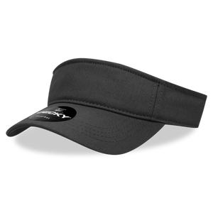 Decky 3001 - Cotton Visor, Blank Sports Visor - 