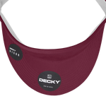 Decky 3015 - High Profile Visor, Sun Visor Cap - CASE Pricing