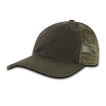 Relaxed Ripstop Trucker Hat, Baseball Cap with Mesh Back - Decky 3016