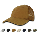 Relaxed Ripstop Trucker Hat, Baseball Cap with Mesh Back - Decky 3016 - Picture 1 of 9