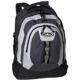 Everest Multiple Compartment Deluxe Backpack Charcoal/Light Grey/Black