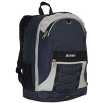 Everest Two-Tone Backpack w/ Mesh Pockets