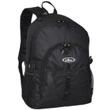 Everest Backpack w/ Dual Mesh Pocket Black