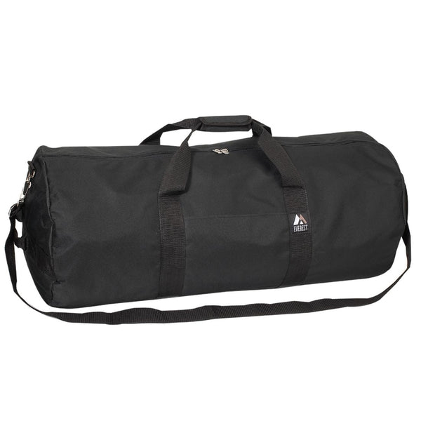 Everest 30-Inch Round Duffel Bag Black