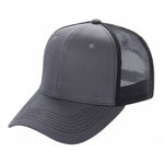 Unbranded 6-Panel Curve Trucker Hat, Blank Mesh Back Cap - Picture 5 of 42