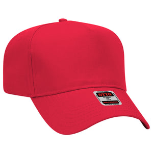 Otto Cap 31-069 - 5 Panel, Mid Profile Baseball Cap - 