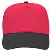 Otto 31-1060 - 5 Panel Mid Profile Baseball Cap, Value Hat - 31-1060