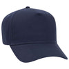 OTTO CAP 5 Panel Mid Profile Baseball Cap, Cotton Twill - 31-538