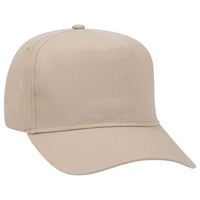 OTTO CAP 5 Panel Mid Profile Baseball Cap, Cotton Twill - 31-538