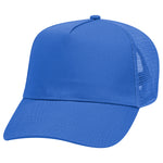 Otto 32-1104 - 5 Panel Mid Profile Mesh Back Trucker Hat, Value Hat - 32-1104