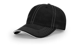 Richardson 325 - Washed Chino Sandwich Visor Cap - 