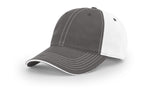 Richardson 325 - Washed Chino Sandwich Visor Cap - Picture 8 of 22
