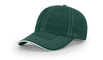 Richardson 325 - Washed Chino Sandwich Visor Cap - Picture 9 of 22