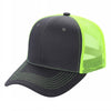 Unbranded 6-Panel Curve Trucker Hat, Blank Mesh Back Cap