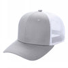 Unbranded 6-Panel Curve Trucker Hat, Blank Mesh Back Cap