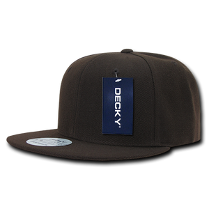 Lot of 12 Decky Snapback Hats Flat Bill Caps Bulk - 