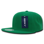 Lot of 12 Decky Snapback Hats Flat Bill Caps Bulk