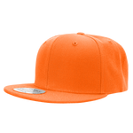 Decky 350 - Blank Snapback Hat, 6 Panel Flat Bill Cap - Picture 18 of 22