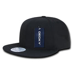 Decky 360 - Ripstop Snapback Hat, 6 Panel Flat Bill Cap - CASE Pricing - Picture 6 of 11