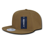 Decky 360 - Ripstop Snapback Hat, 6 Panel Flat Bill Cap - CASE Pricing