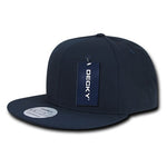 Decky 360 - Ripstop Snapback Hat, 6 Panel Flat Bill Cap